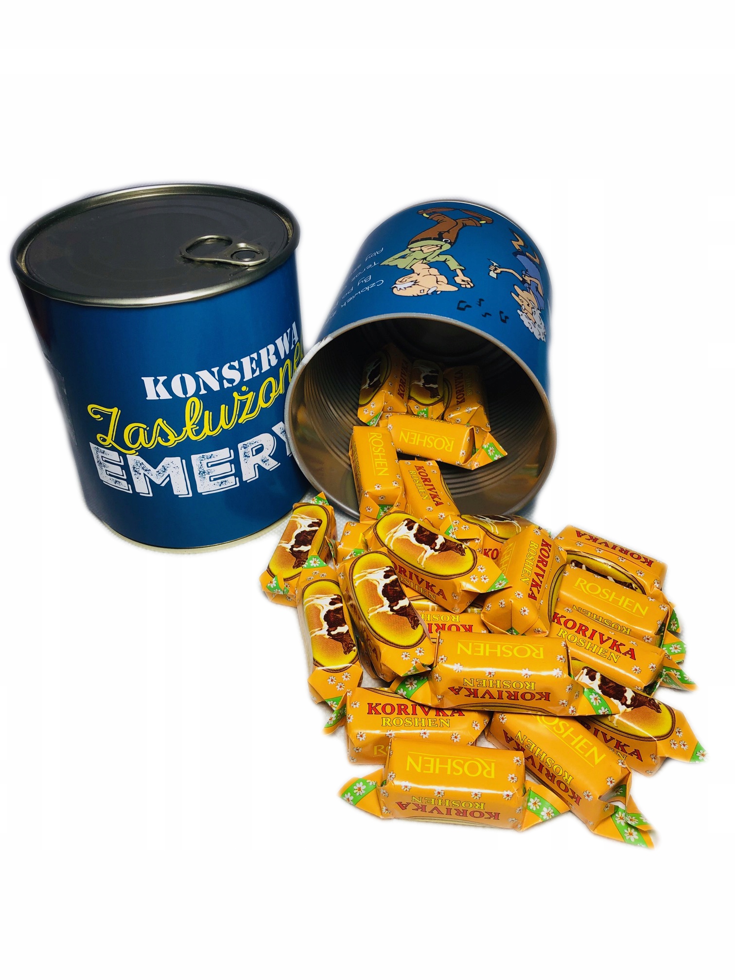 

Puszka Konserwa Dla Emeryta Krówki