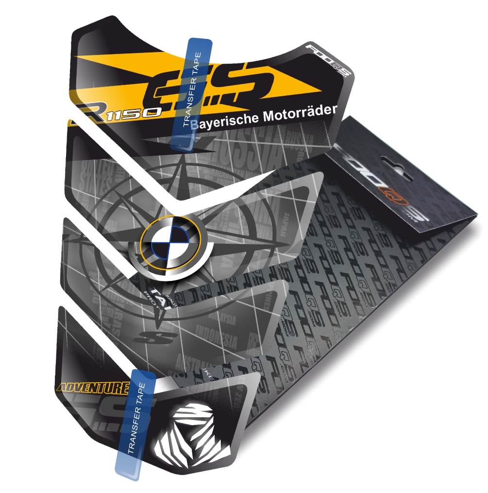 Танк-накладка від FOOQS для BMW R-1150-GS ADVENTURE