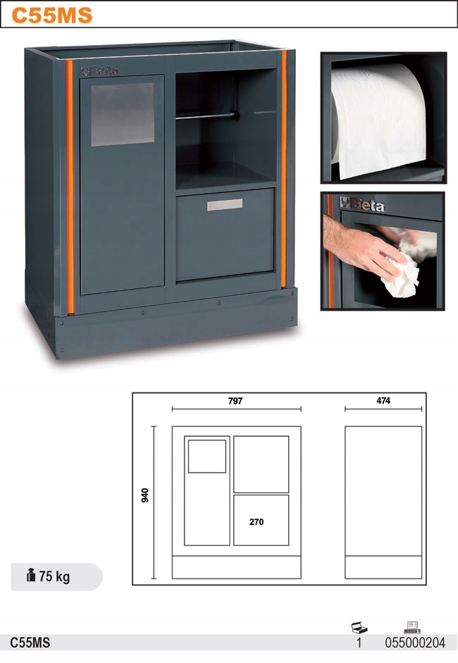 MODUL STALY SERWISOWY RSC55 BETA 5500 C55MS Producent code 5500 C55MS