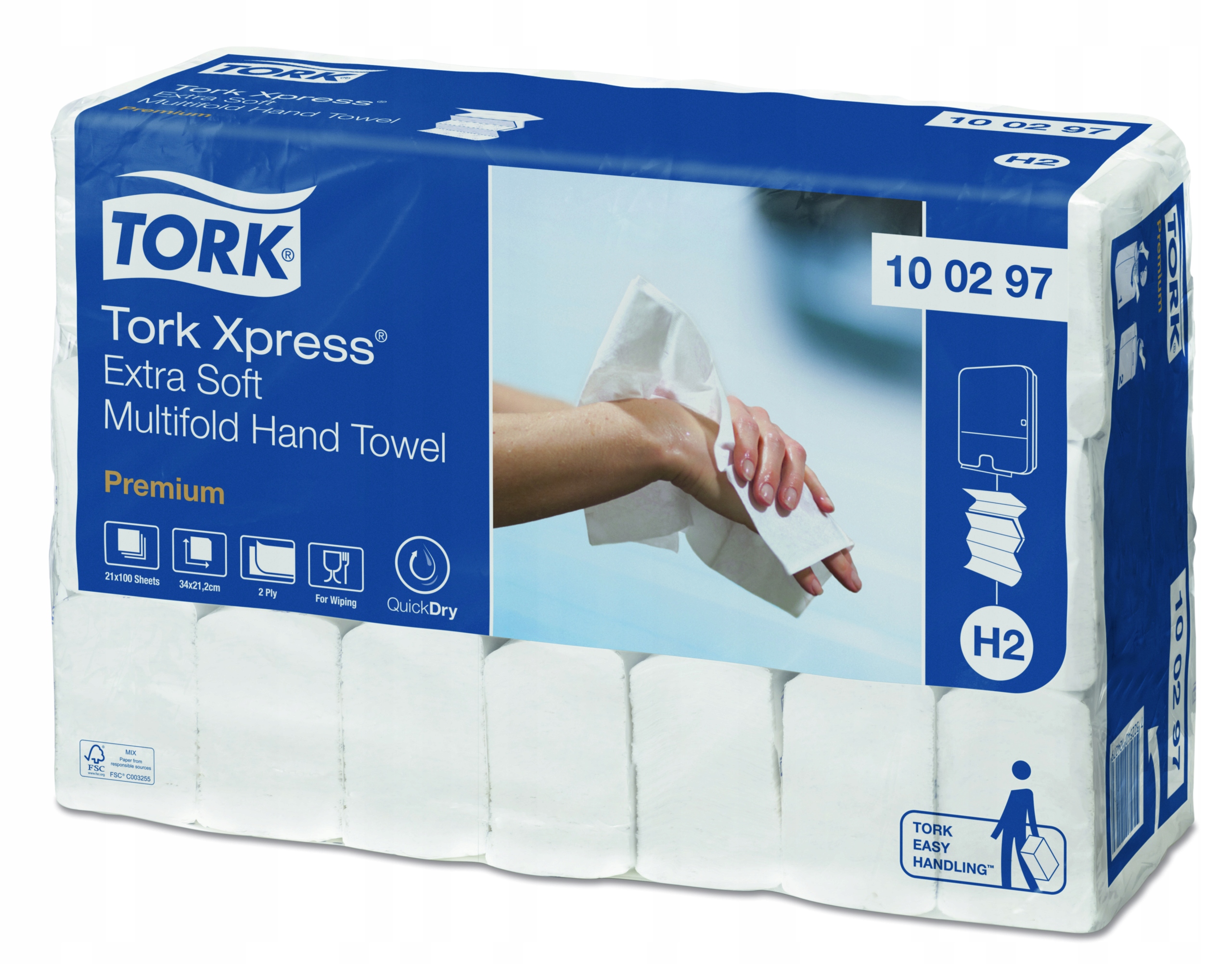 

Tork 100297 Xpress H2 Ręcznik 4 panelowy