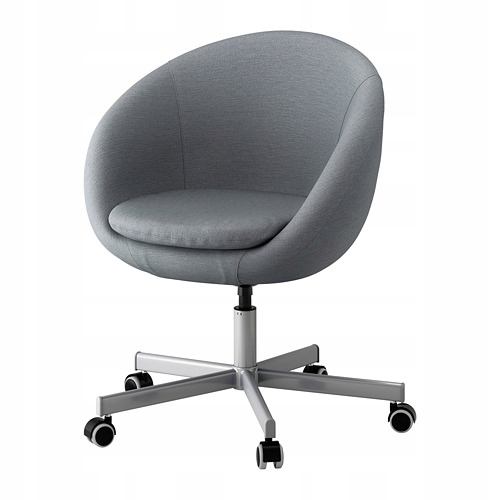 

Ikea Skruvsta krzesło fotel obrotowy Vissle Szary