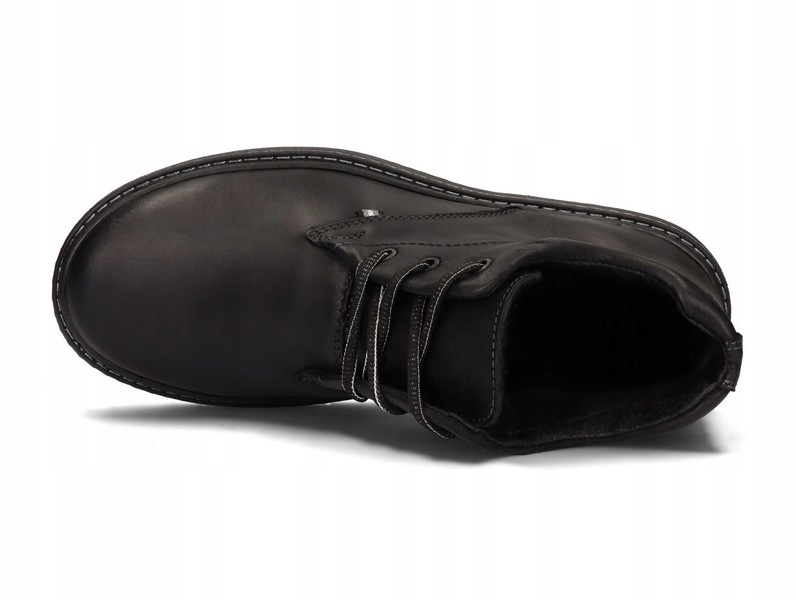 TRAPERY OCIEPLONE PÓŁBUT TRZEWIKI SKÓRA 056 CZ 46 Oryginalne opakowanie producenta pudełko