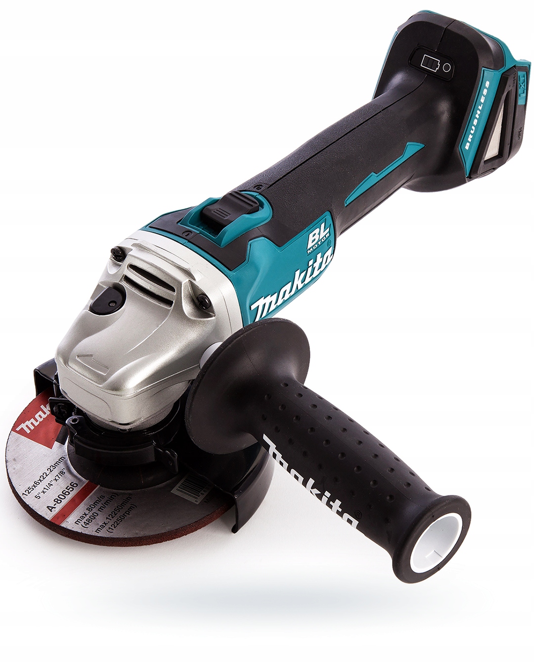 УГЛОВАЯ ШЛИФОВАЛЬНАЯ МАШИНА AKUM. 18,0 В DGA 506 RTJ MAKITA