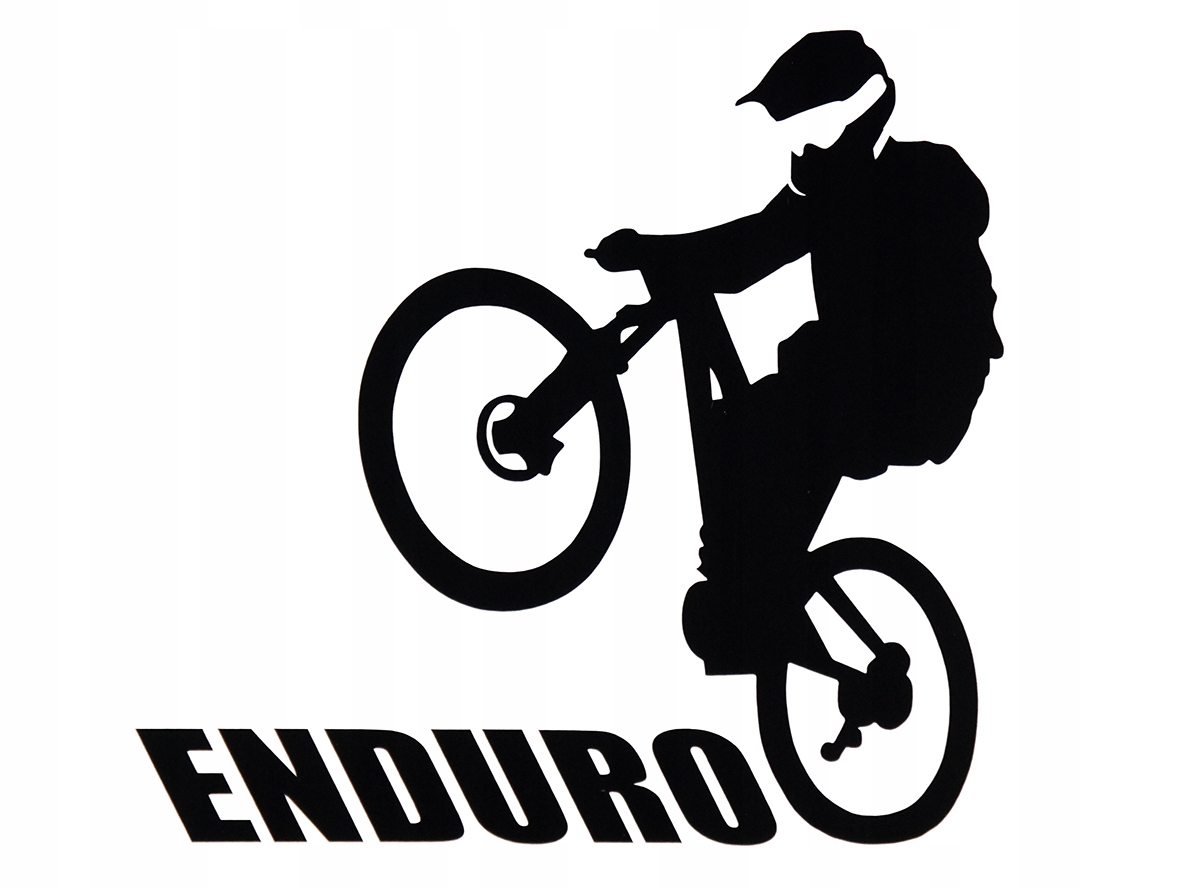 

Naklejka na samochód Rower Enduro 15x14cm