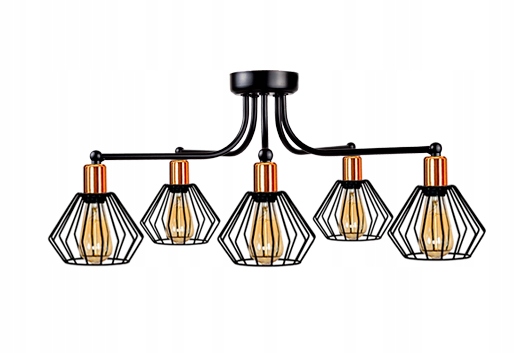 

Lampa Sufitowa ,żyrandol Diament Loft 001-20NM