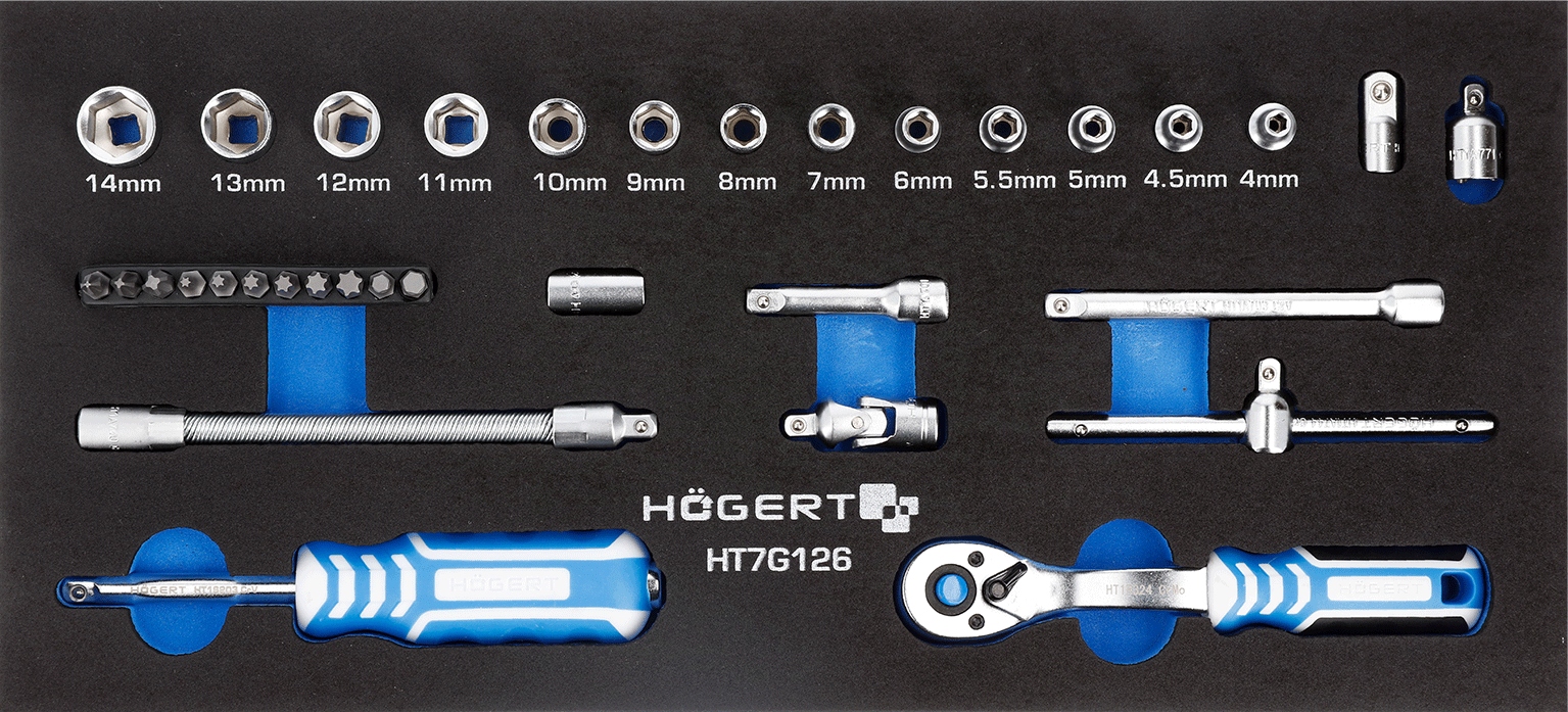 

Wkład Nasadki Grzechotka 1/4 34 El Hogert HT7G126