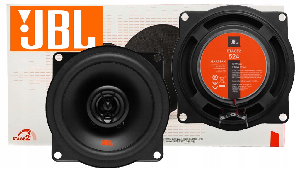 JBL GLOSNIKI BMW E30 E36 E46 Z3 E31 E34 E39 PRZOD Producent code STAGE2 524
