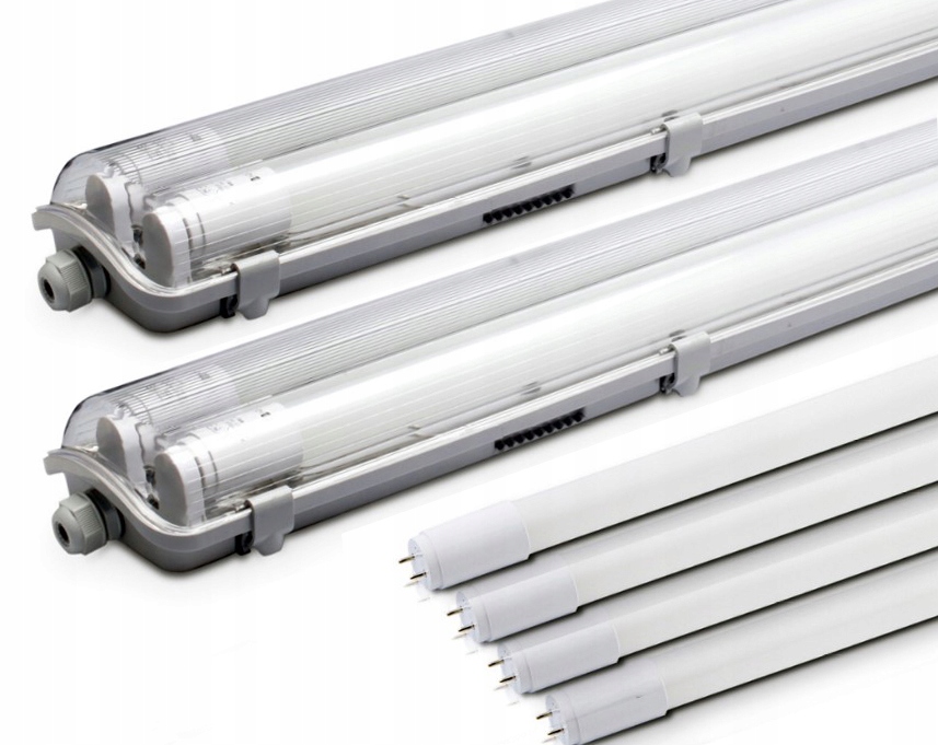 

2x Lampa Garażowa Wodoszczelna 2x120 Świetlówka