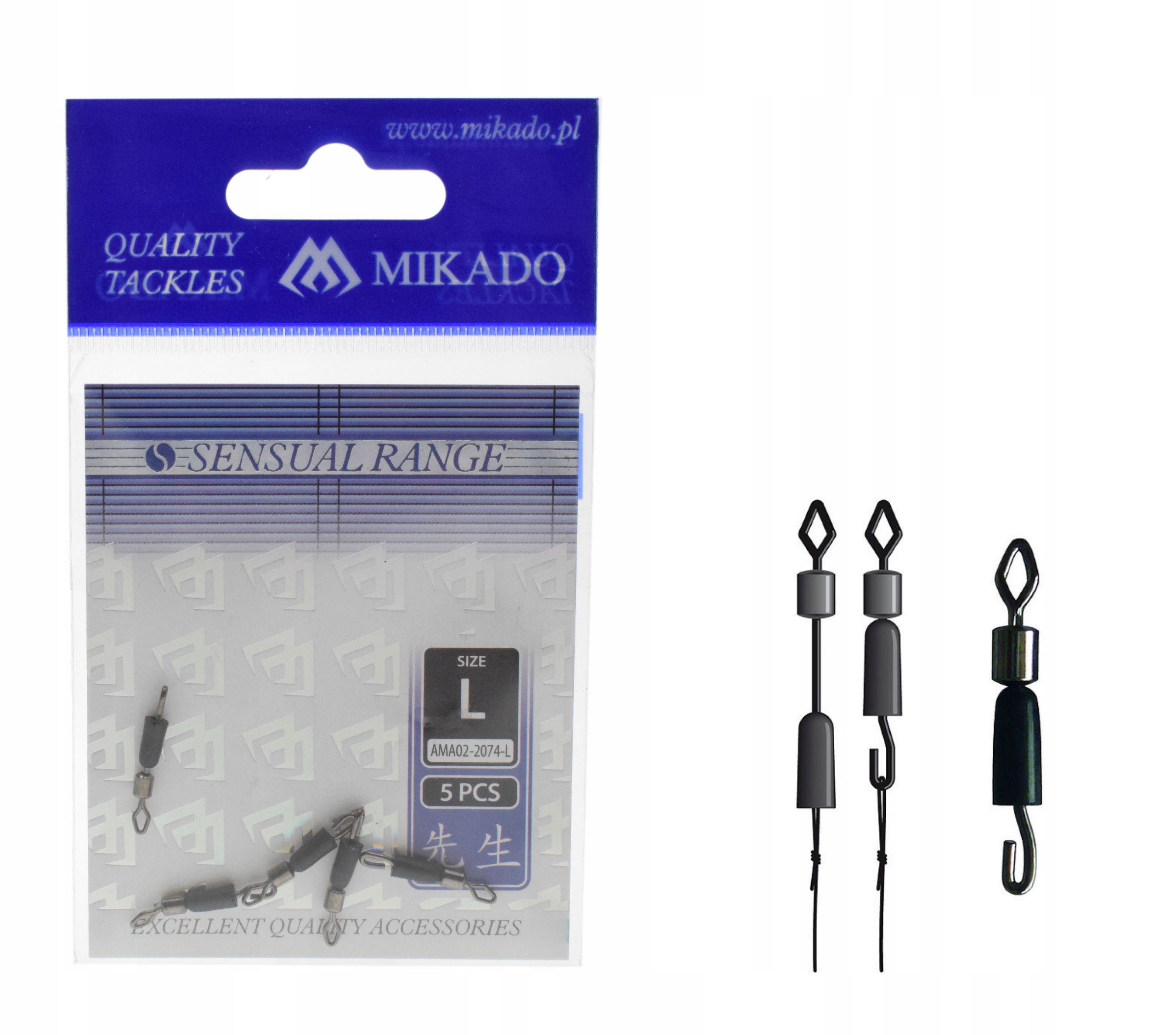 

Łącznik Agrafka Szybkiej Wymiany Przyponu Mikado L