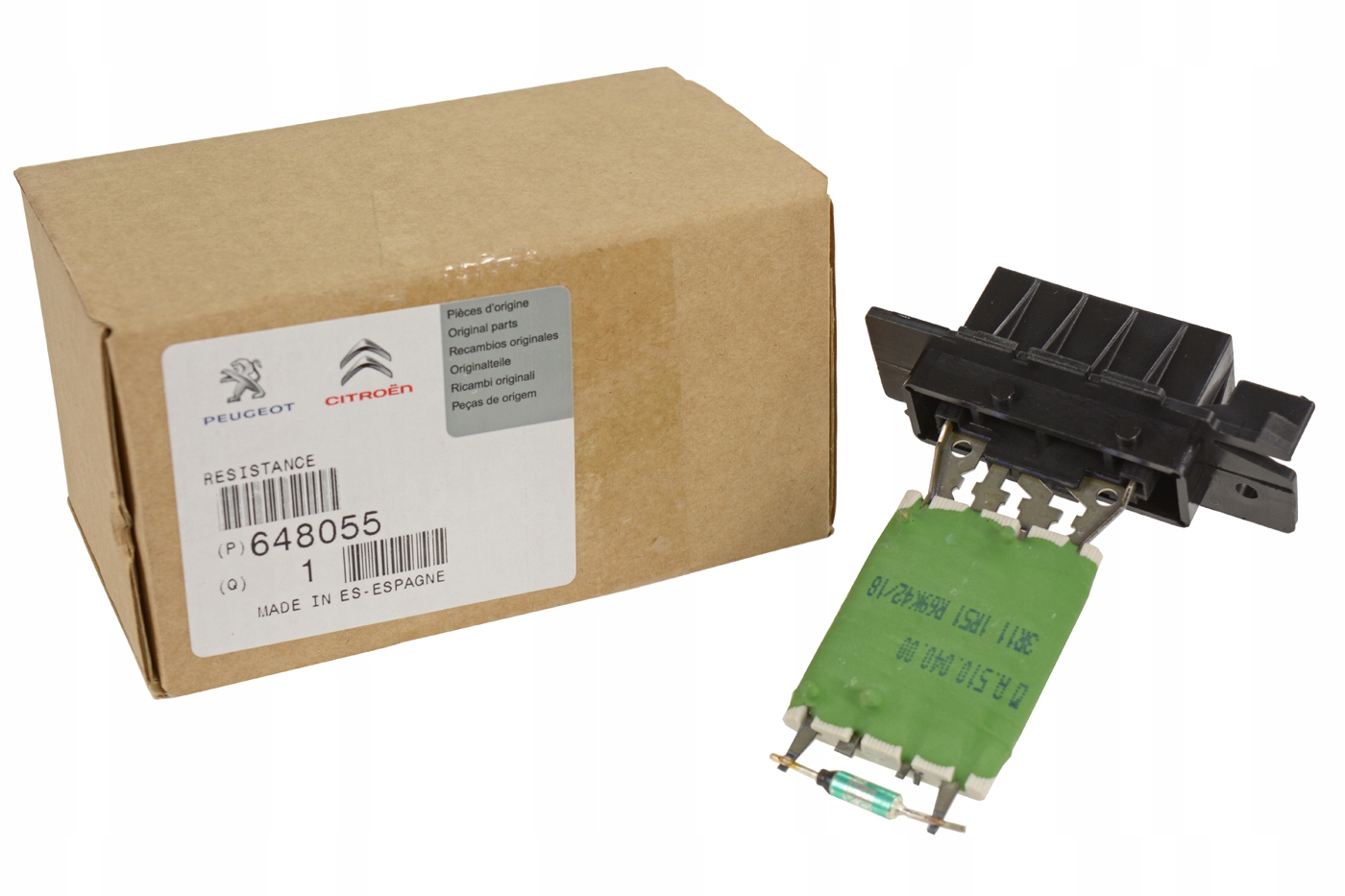 OPORNIK REZYSTOR NAWIEWU BERLINGO PARTNER II B9