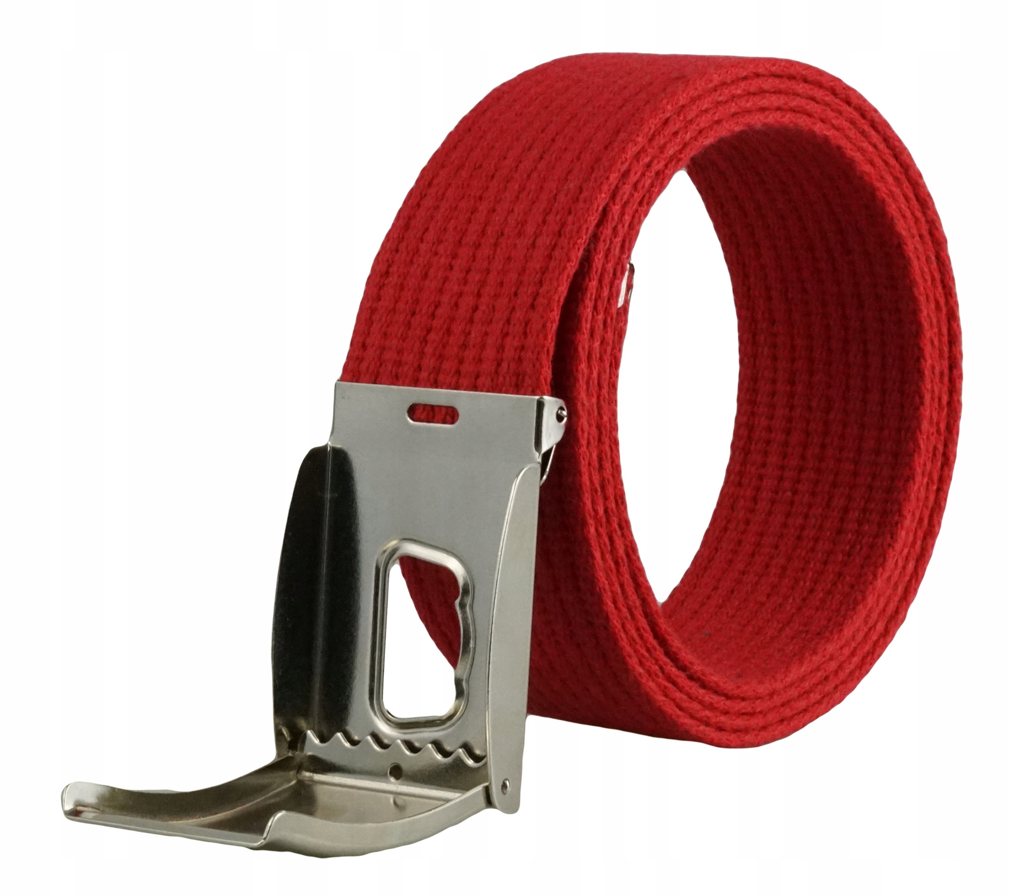 PASEK DO SPODNI PARCIANY PARCIAK CZERWONY 115 Maks. szerokość 4 cm