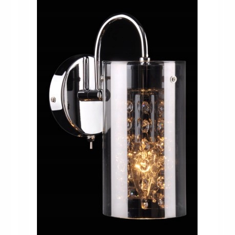 KINKIET ŚCIENNY SZKLANY KLOSZ KRYSZTAŁ MARIO 1B Kod producenta MARIO 1 B