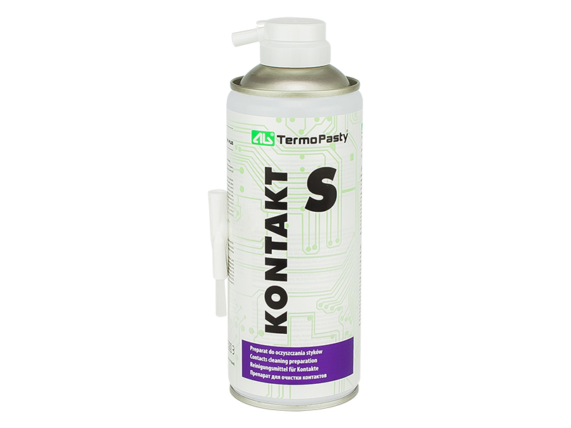 

Kontakt S 400ml do czyszczenia styków ze szczotką