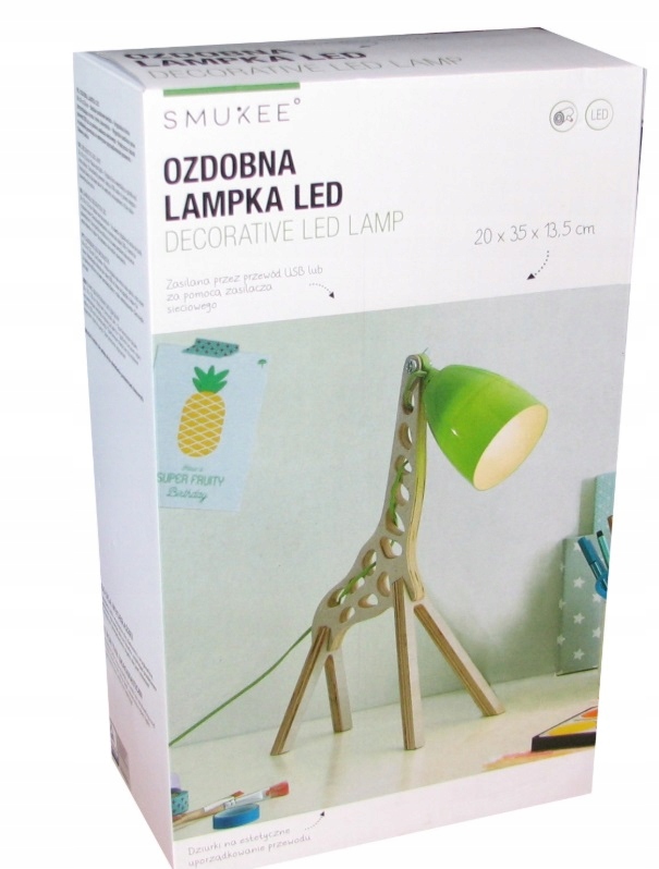 

Żyrafa Lampa Biurkowa Dziecięca Led