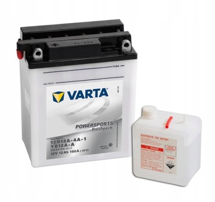 12N12A-4A-1 - Аккумулятор для мотоцикла EB12A-A YB12A-a 12Ah + L