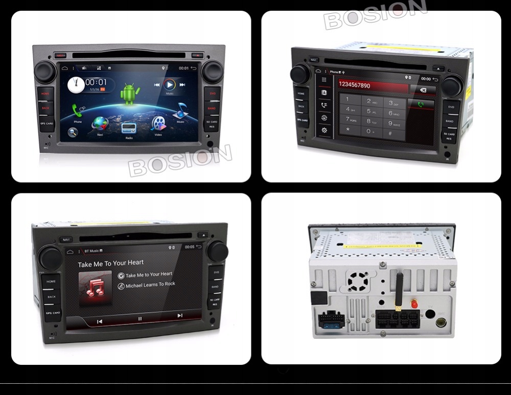 Radio GPS ANDROID 12 Opel Astra Corsa Zafira Vectr Radio informacja RDS pasmo AM pasmo FM