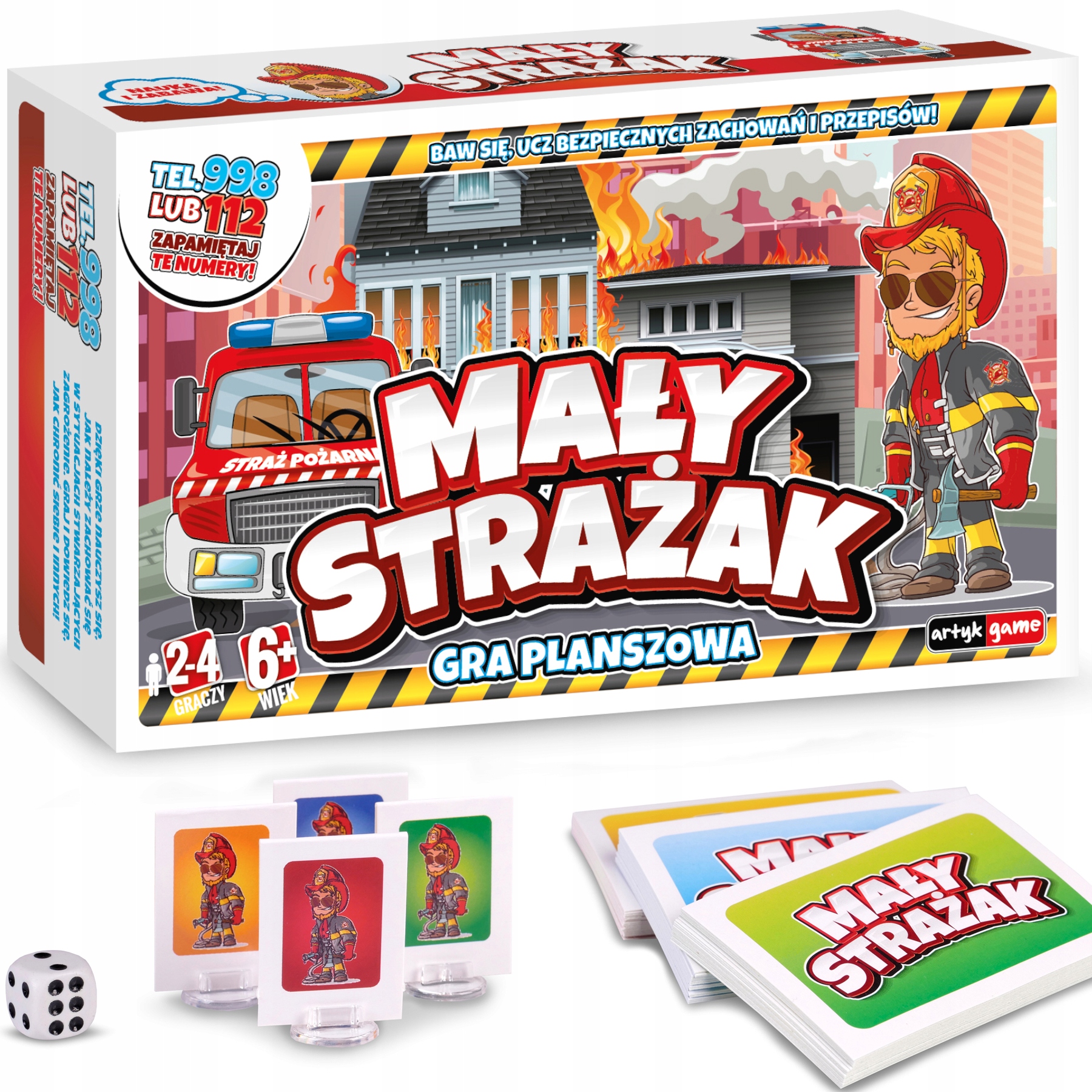 

Gra Planszowa Mały Strażak Zostań Strażakiem Artyk