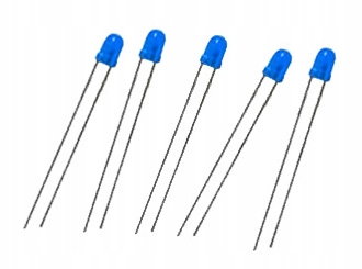 [STcs] LEDB3D dioda Led dyfuzyjna Niebieska 3mm