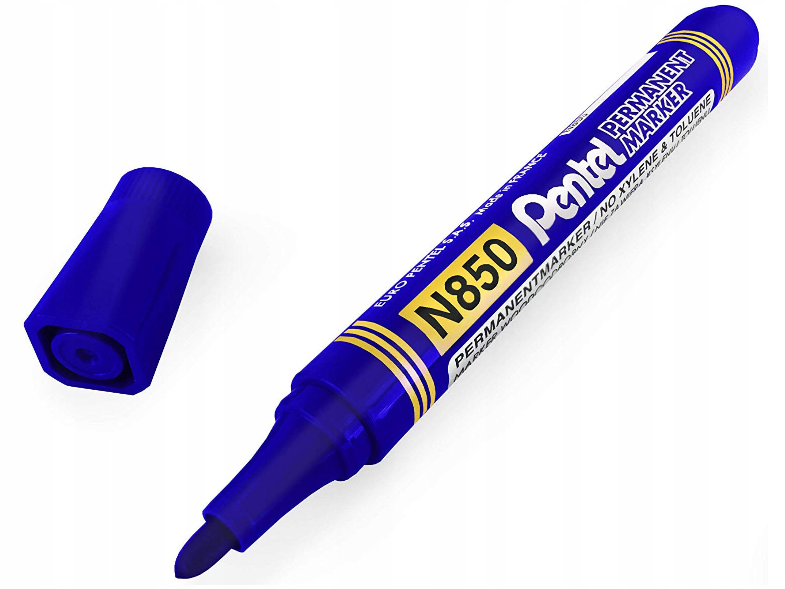 

Marker permanentny Pentel N850 okrągły niebieski
