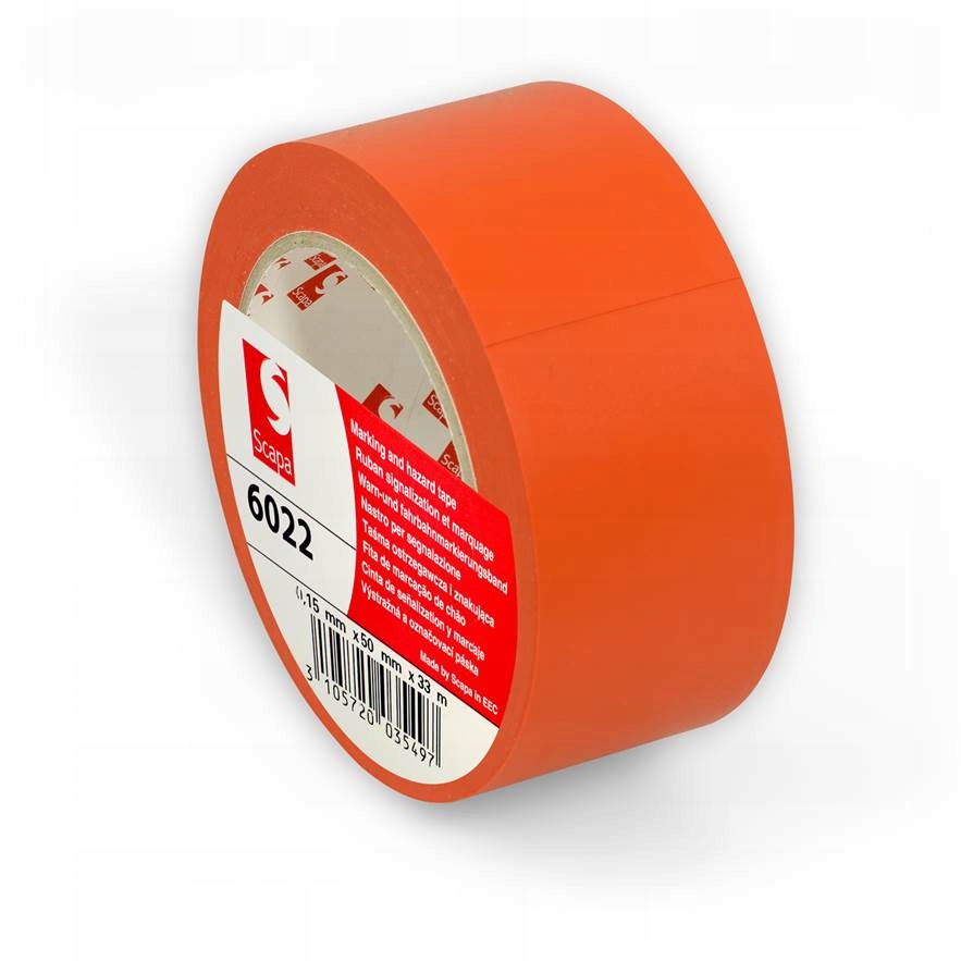 

Taśma oznaczeniowa ostrzegawcza Orange Scapa 33m