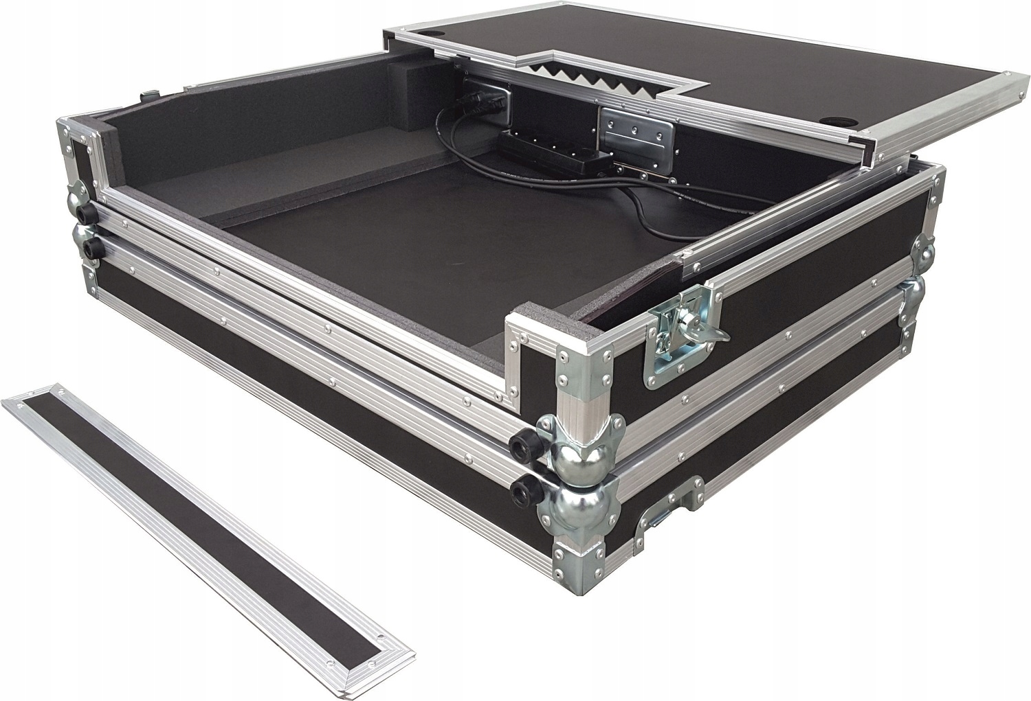 Case na DENON PRIME 4 z kołami i półką na laptopa Model DP4KP