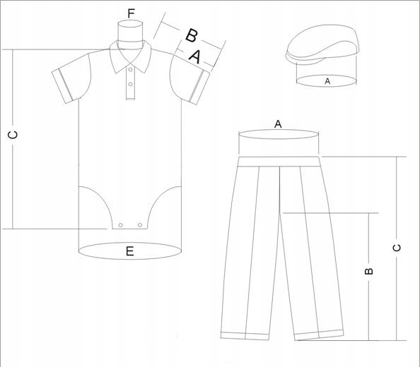 UBRANKO DO CHRZTU DLA CHŁOPCA KOMPLET - ROZMIAR 62 Kolor szary