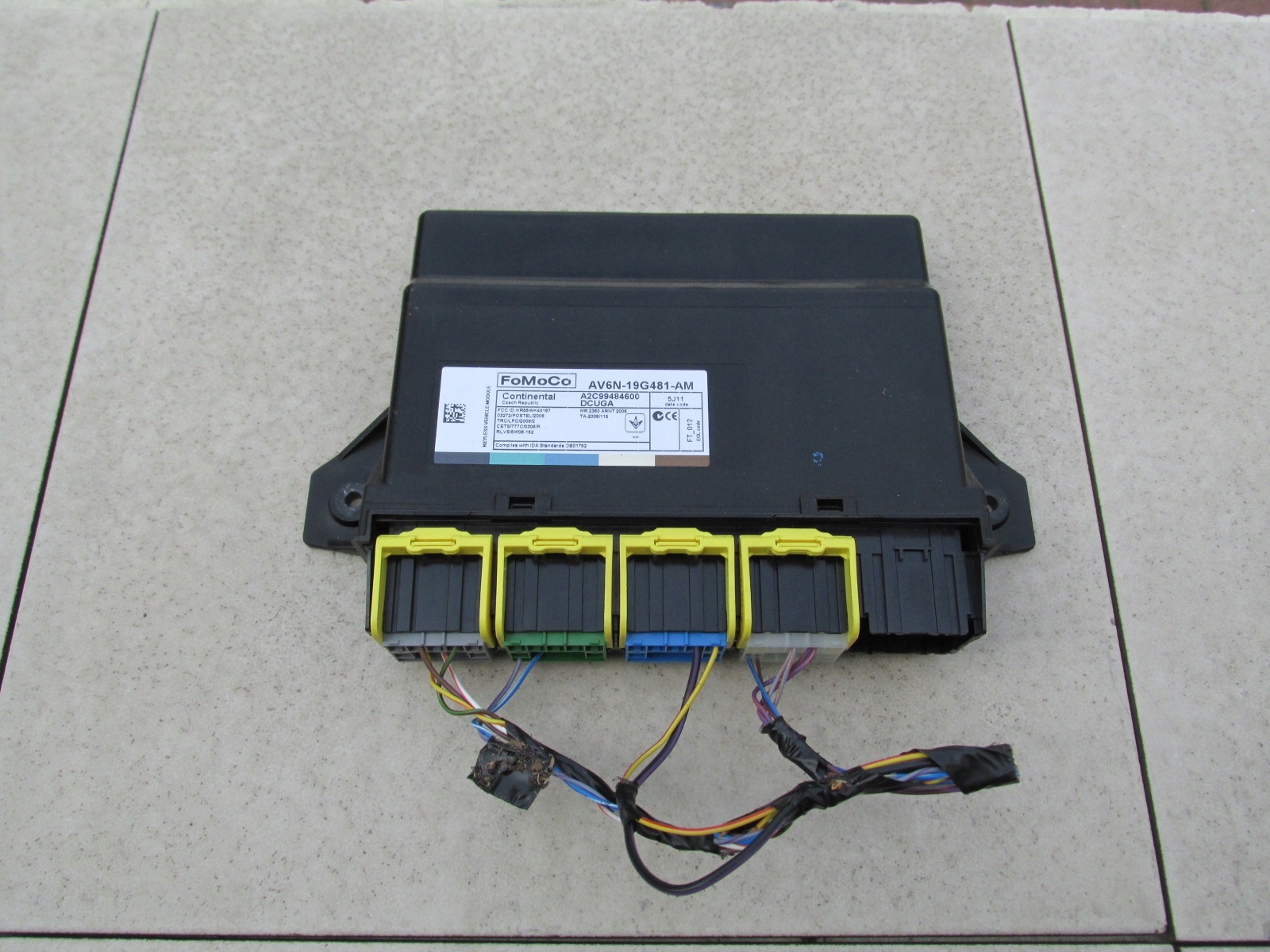 MODUŁ KOMFORTU AV6N19G481AM KUGA MK2 FOCUS MK3