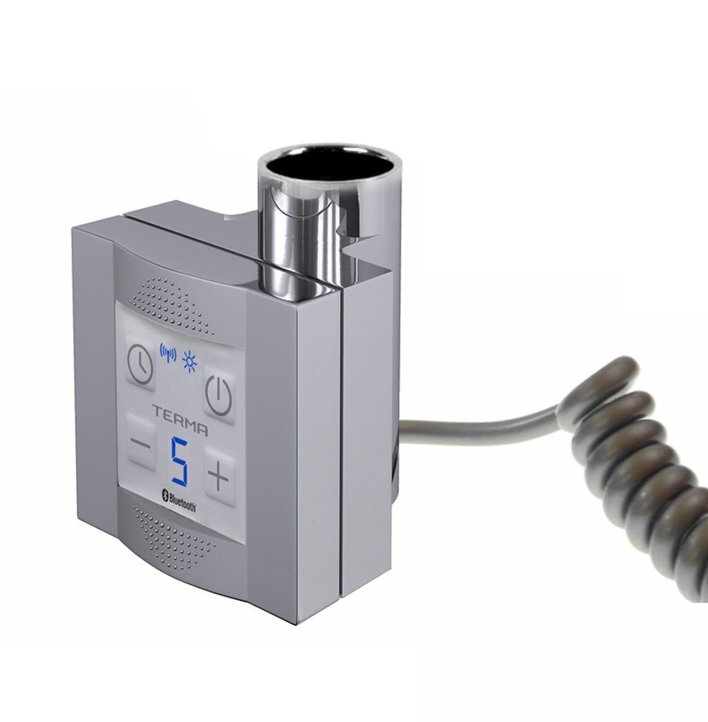 Terma Bluetooth ohrievač KTX-4 Blue Chrom; špirálový kábel s konektorom