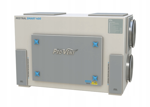 Rekuperator Mistral Smart 400 EC Centrala