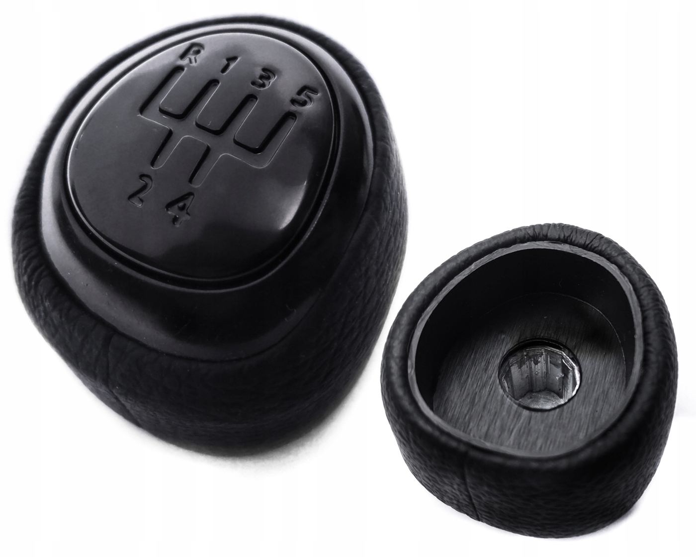 Gałka Zmiany Biegów SAAB 93 9-3 (2003-2012) Czarna Numer katalogowy części SAAB93 czarna R12345