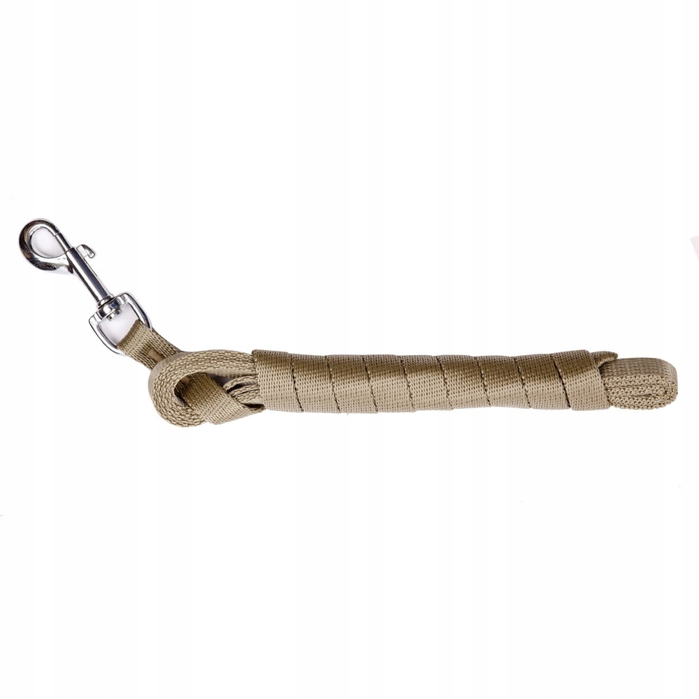 Levně Dingo Vodítko Tréninkové Z Pásky 2,0 CMx10 M Khaki