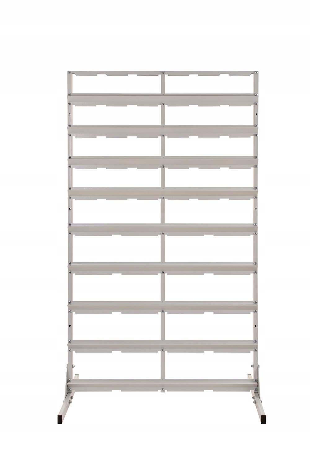 Двухсторонний стеллаж для хранения 92 шт.