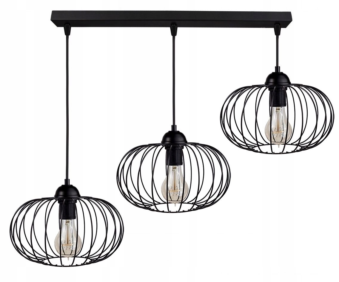 

Lampa Wisząca Żyrandol Plafon Retro Edison Led
