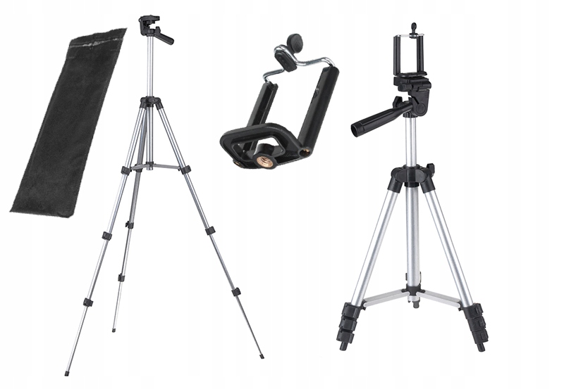 

Mobilny Statyw foto Tripod + Futerał 112cm ST-310