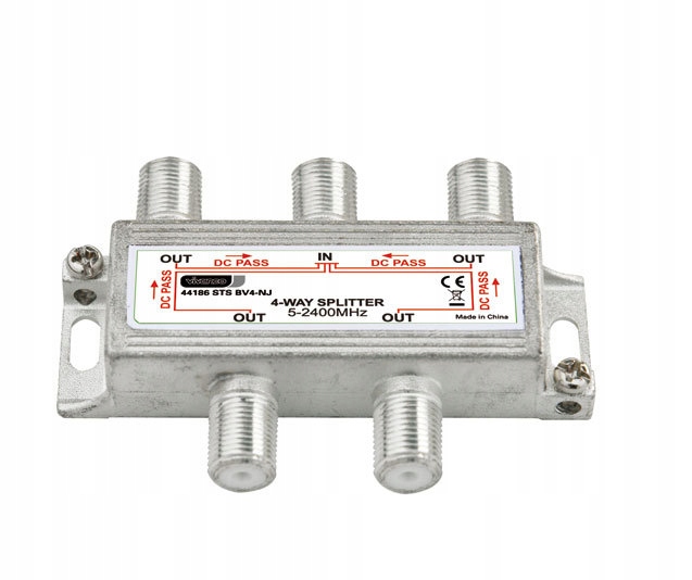 Rozdzielacz Antenowy Satelitarny 4DROGOWY Splitter