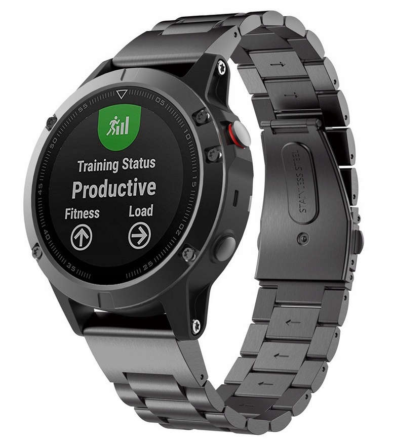 Bransoletka Stalowa 26mm QuickFIT do Garmin Fenix 3 3HR 5X 6X PRO Model Fenix 3 / 3HR / 5X / 6X / 6X PRO