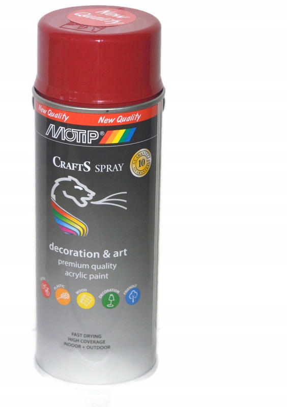 

Crafts Ral 3003 Czerwony Akryl Farba Spray 400ML