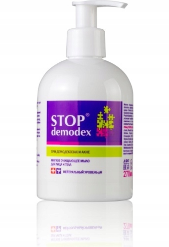 

Mydło Do Twarzy I Ciała Stop Demodex 270 ML