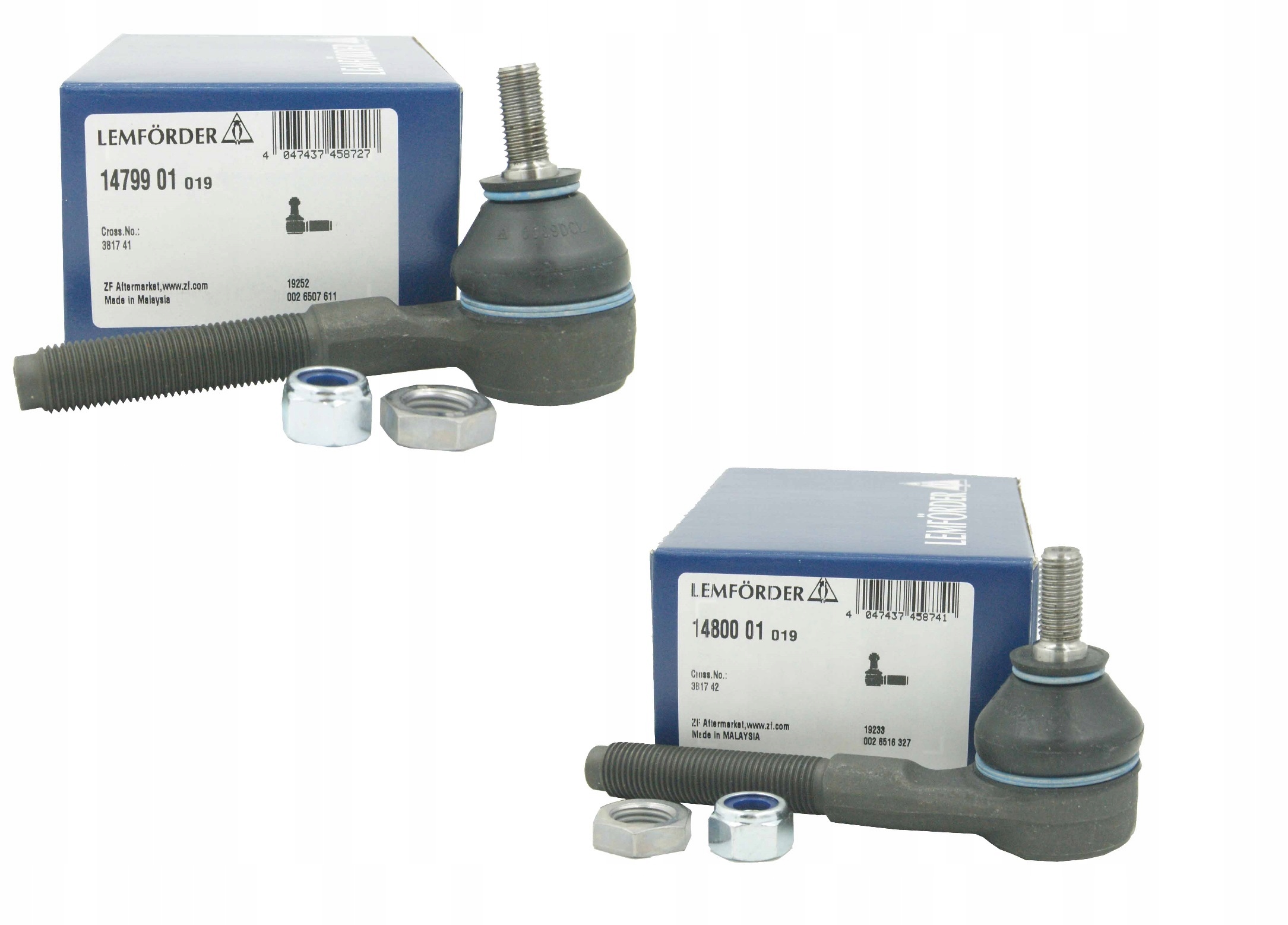 

2 x Lemforder Końcówki Drążka Do Peugeot 206 307