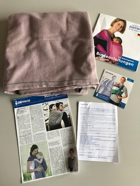 CHUSTA Nosidełko DIDYMOS ROSALINDE Roz. 7 ORGANIC