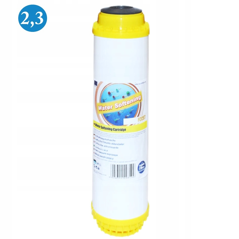 FILTR WODY 3 STOPNIOWY NA CAŁY DOM ZMIĘKCZACZ 3/4 Pojemność 1 l