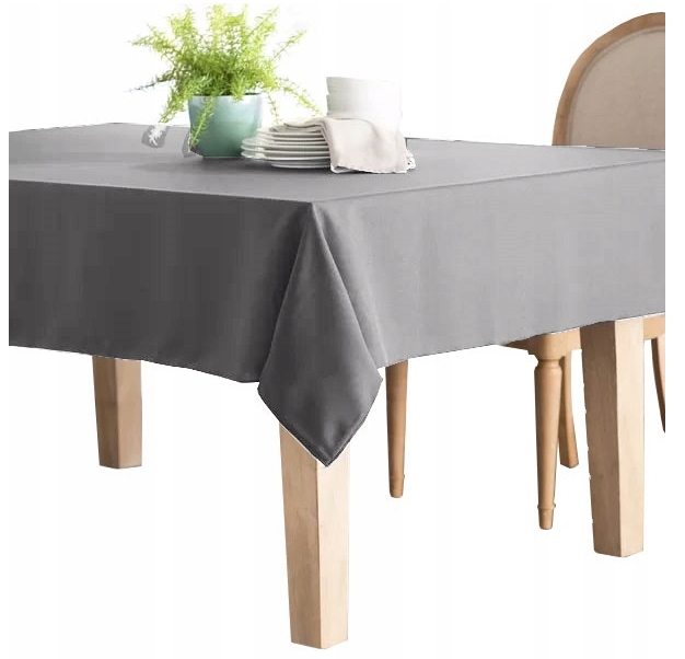 OBRUS PLAMOODPORNY STRONG 130x180 GRUBY KOLORY Materiał wykonania poliester