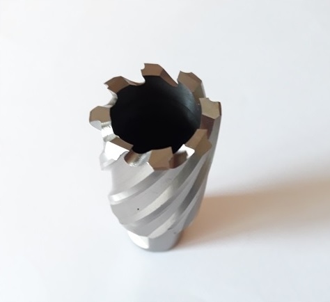 WIERTŁO RUROWE FREZ TREPANACYJNY HSS 15x25 WELDON Zastosowanie do metalu