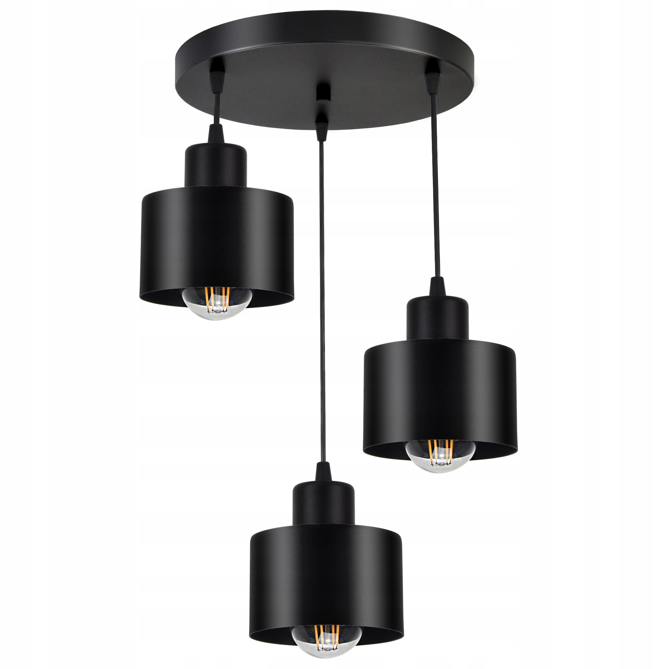

Lampa Sufitowa Plafon Żyrandol Loft Edison Led