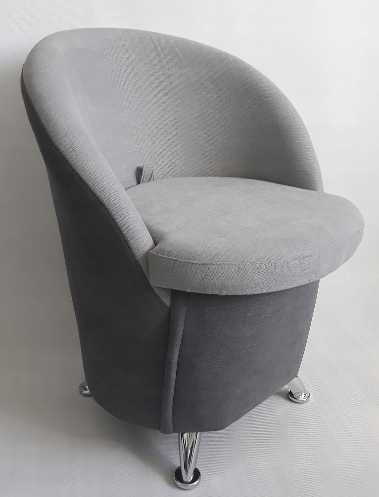 FOTEL " GRANDE " Puf-Pufa z oparciem Wysokość mebla 78 cm