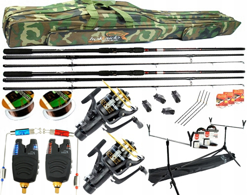 

Zestaw Wędkarski karpiowy Jaxon 2x wędka kołow Z25