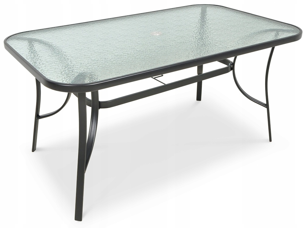 Zahradní konferenční stolek Holiday na Terasa Balkon Velký terasový stůl 150 x 90 cm