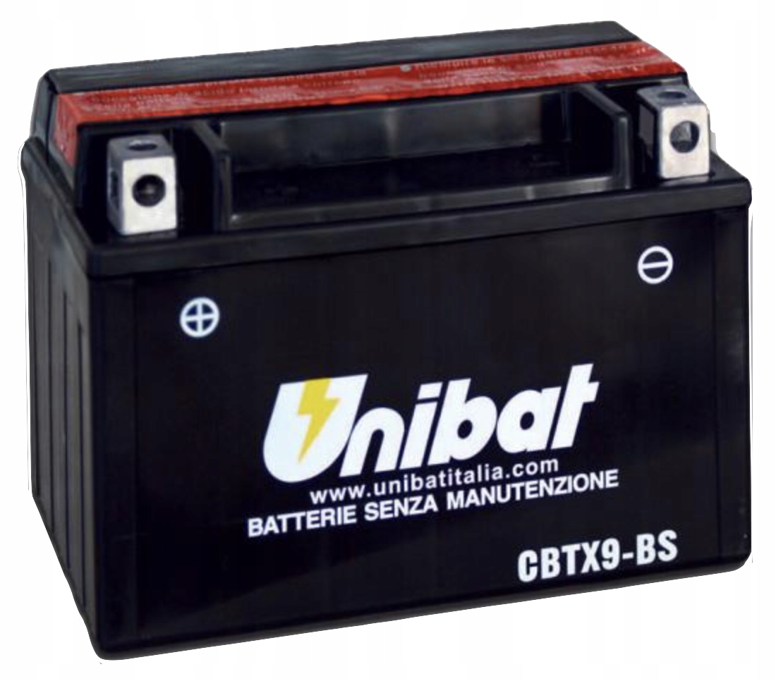 

Akumulator Unibat CBTX9-BS 8Ah YTX9-BS