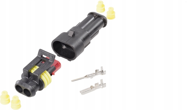 KOSTKA WTYK ZŁĄCZE HERMETYCZNE SUPERSEAL 1,5/2PIN