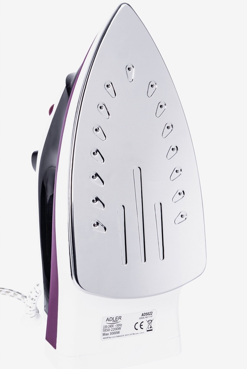 Żelazko AD 5022 3000W z Funkcją Samoczyszczenia i Anti-Calc